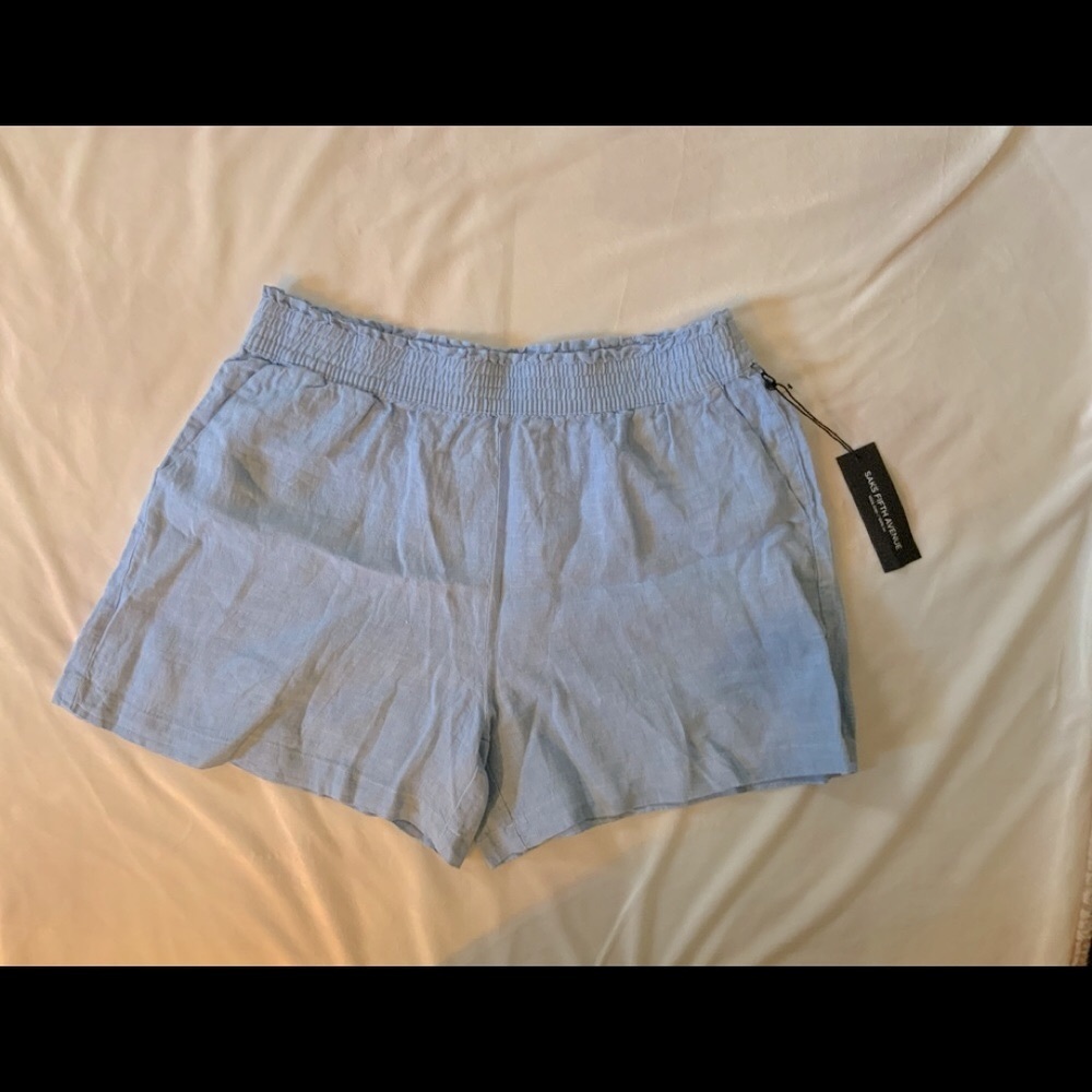 Saks Fifth Avenue Linen Shorts